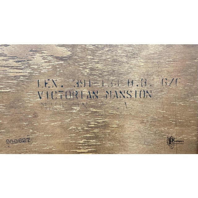 Vintage Lexington Victorian Mansion Sampler Collection Solid Oak King