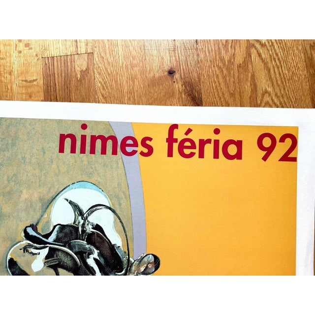 Francis Bacon Feria Nimes 1969/1992 Original Serigraphie 18x24 Inches on Linen For Sale - Image 4 of 5