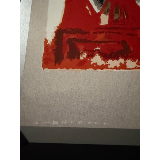 1970s 1971 Salvador Dalí "The Lawyer" “El Abogado” Tobo Arte .925 Sterling Silver Serigraph – Custom Gallery Framed⁠ For Sale - Image 5 of 12