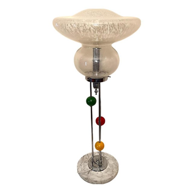 Large Murano Glass Floor Lamp from Mazzega, 1960s For Sale - Image 12 of 12