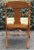Mid 20th Century Empire Style Solid Maple Armchairs - A Pair For Sale In New York - Image 6 of 12