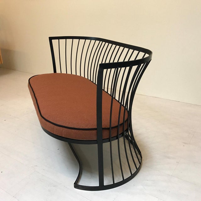 Thinline Outdoor MidCentury Modern Patio Loveseat Chairish