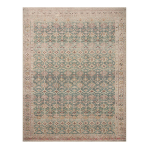 Angela Rose x Loloi Aubrey Rug Aqua / Sand 2'-3" x 3'-9" Accent Rug