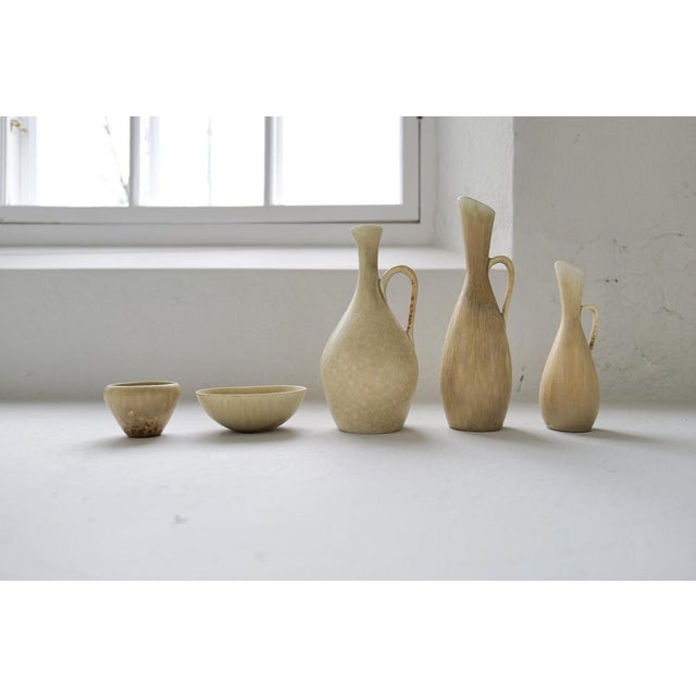 Mid-Century Modern Vessels attributed to Carl-Harry Stålhane for Rörstrand, Sweden, 1950s, Set of 5 For Sale - Image 9 of 13