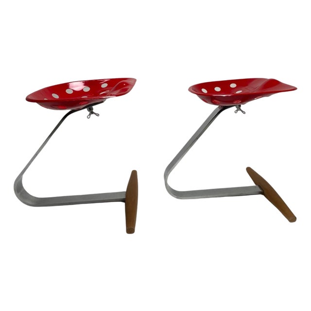 Set of Sharecropper Stools by Achille & Pier Giacomo Castiglioni, 1970s For Sale