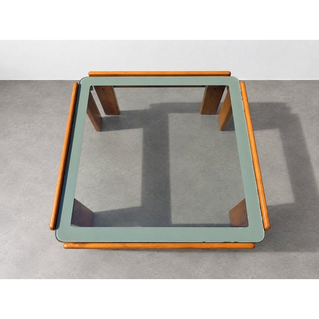 Mid-Century Modern Mid-Century Square Coffee Table 1960s For Sale - Image 3 of 6