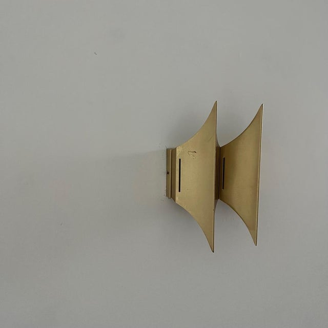 Mid-Century Brass Gothic Wall Lights by Bent Karlby, 1960s For Sale - Image 13 of 15