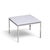 Florence Knoll Mid Century Chrome and Marble Top Side Tables - Pair For Sale - Image 10 of 11