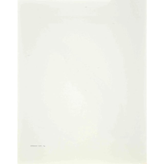 Modern Salvador Dali, The Blasphermers, Woodcut Print, 1963 For Sale - Image 3 of 4