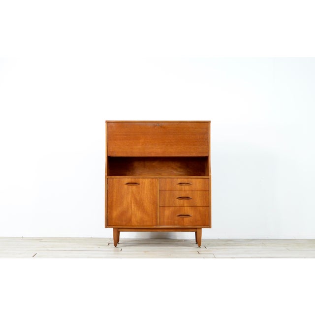 Wood Vintage Secretaire in Teak from Jentique, 1960s For Sale - Image 7 of 9