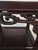 Chestnut Pre Mid Century Modern Vintage Chinese Table Carved For Sale - Image 8 of 11