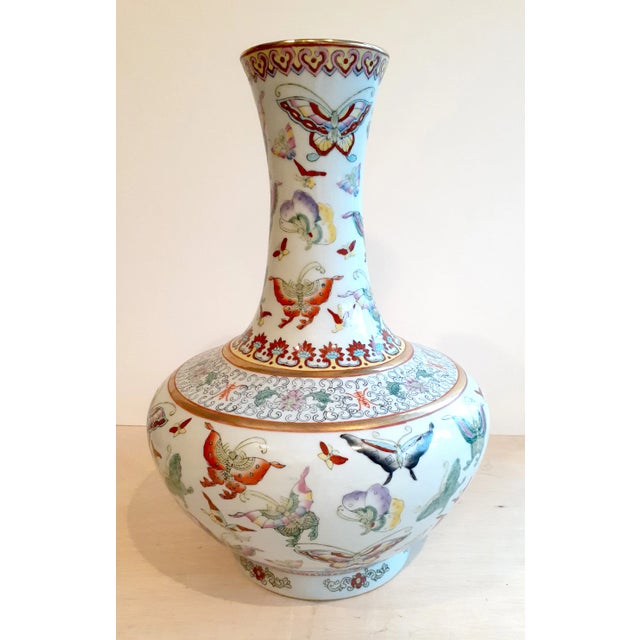Chinese Republic of China Era Chinese Porcelain Butterfly Changjingping For Sale - Image 3 of 8