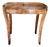 1920s Solid Oak Shou Sugi Ban Accent Table For Sale