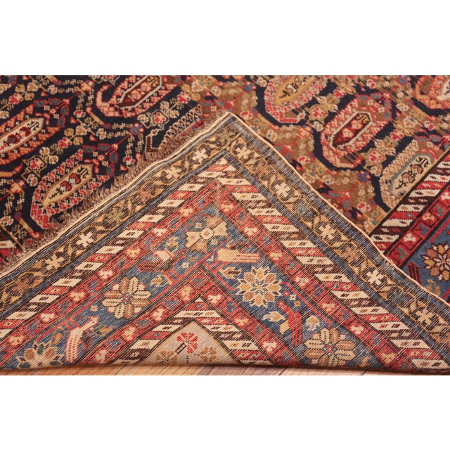 Nazmiyal Collection Antique Caucasian Baku Runner Rug For Sale - Image 11 of 11