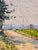 Elie Anatole Pavil —Along a Countryside Road—French Impressionist Oil Painting For Sale In Los Angeles - Image 6 of 10