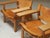 Brown Vintage Spanish Chairs by Børge Mogensen for Fredericia Stolefabrik, Denmark, 1960s, Set of 2 For Sale - Image 8 of 14