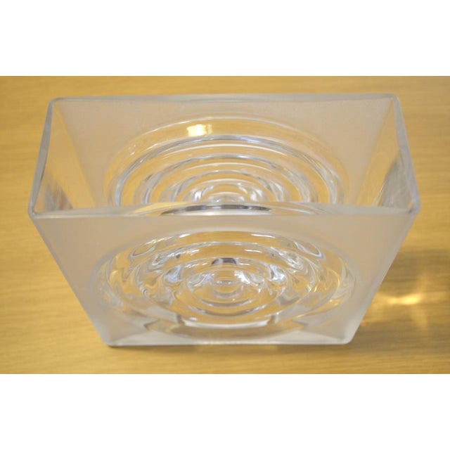 1960s Vintage Glass Vase by Horst Tünselmann for Peill & Putzler, 1960s For Sale - Image 5 of 7