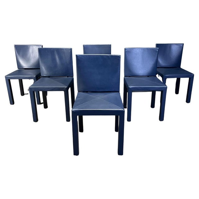 Arcadia Dining Chairs attributed to Paolo Piva for B&B Italia, 1980, Set of 6 For Sale - Image 12 of 12