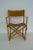 Model MK16 Leather Folding Chair by Mogens Koch for Interna For Sale - Image 12 of 12