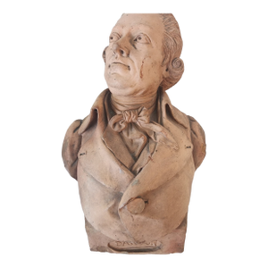 Antique Terracotta Bust of George's Danton.