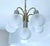 Gold Vintage Glass Cascade Chandelier, 1970s For Sale - Image 8 of 17