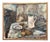 Josef Geson, Upppställning I, 1975, Oil on Canvas, Framed For Sale