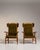 1970s Brown Wood Pair of Lounge Chairs For Sale - Image 12 of 16