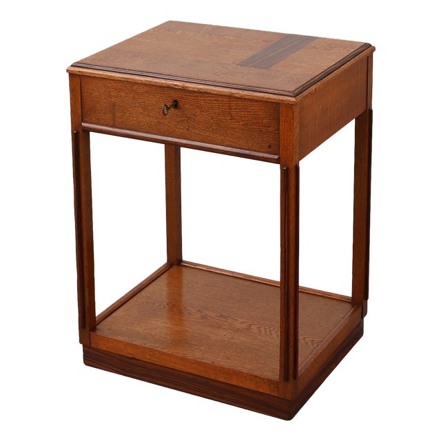 Amsterdamse School Style Side Table, 1890s For Sale