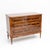 Fine Pair of Late 19th Century three drawer chests. Beautiful carved mouldings and tapered leg details. Walnut and walnut...