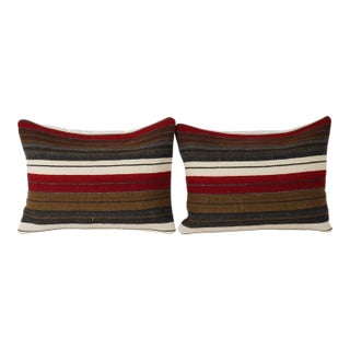 Turkish Kilim Pillow Cover - A Pair For Sale