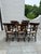 French Set of 7 Antique Directoire Chairs For Sale - Image 3 of 14