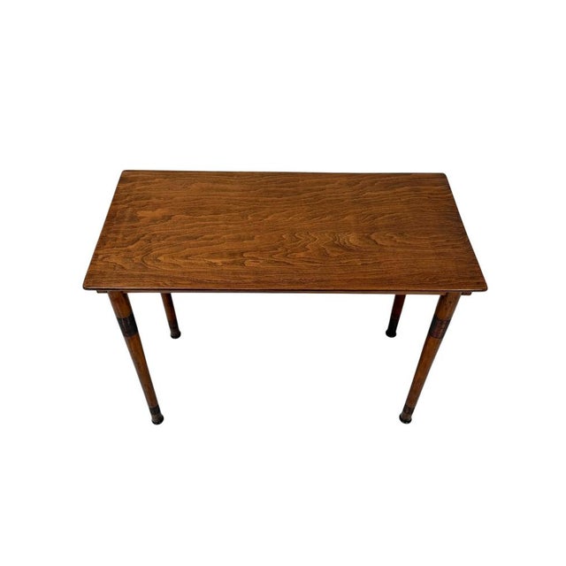Wood Vienna Secession Console Table in Beech Wood from Jacob and Josef Kohn, 1890s For Sale - Image 7 of 13