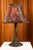 Brutalist Sculptural Table Lamp in Patinated Copper, 1980s For Sale - Image 9 of 11