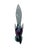 1960s Murano Glass Bird Sculpture in Blue and Amethyst For Sale - Image 5 of 9
