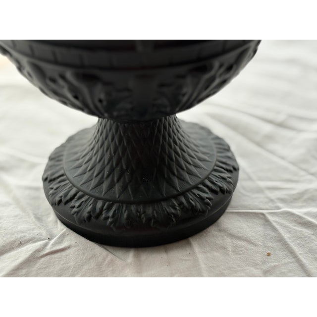 Late 19th Century Bassalt Horse Head Handled Urn For Sale - Image 11 of 15