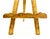Vintage Italian Florentine Italian Gold Giltwood Shell Motif Easel, Hand-Carved Gold Leaf Display Stand - Hollywood Regency For Sale - Image 10 of 15