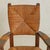 French Wood + Rush Armchair in Manner of Charlotte Perriand, 1940s For Sale - Image 18 of 18