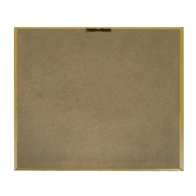 English Atlantic Salmon and Brown Trout Canvas Print in Antiqued Gold Frame, 14-1/2" X 17-1/2" For Sale - Image 3 of 4