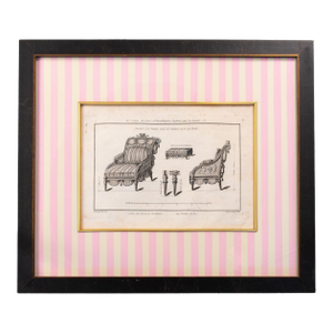 Turkish Style Bergere Armchair, 1780-96, Reproduction Print C. 2005