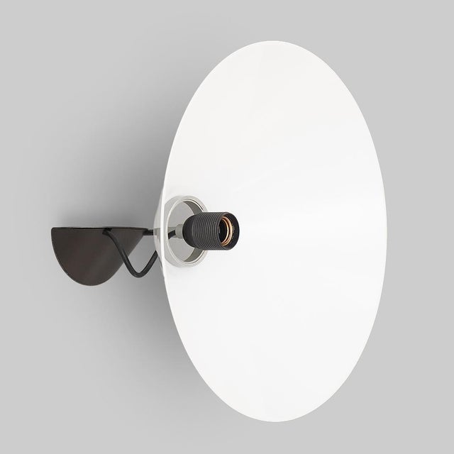 Black Aggregato Wall Lamps by Enzo Mari for Artemide, 1970s, Set of 2 For Sale - Image 8 of 15