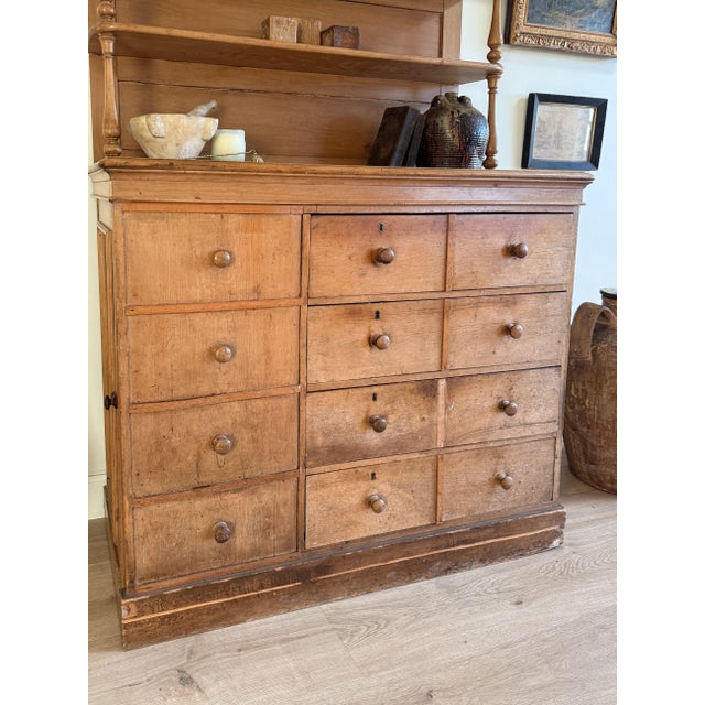 Rare 19th Century English Pine Dairy Hutch For Sale In Denver - Image 6 of 12