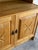 Vintage Oak High Cabinet With Glass Door Hutch Display Storage Unit 1970s For Sale - Image 9 of 10