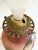Early 20th Century Hand Painted Floral Gone With The Wind Oil Lamp Converted, w/ Nightlight For Sale - Image 11 of 18
