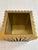 Brass 1970s Rare Gabriella Crespi Brass and Lucite Decorative Box With Lid, Signed, Italy For Sale - Image 8 of 11