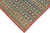Eclectic Balochi Blue/Orange Wool Rug - 4'10''x8'3'' For Sale - Image 4 of 11