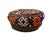 Tribal mid-1900s Central Asian hand-made Afghan-Turkmen cap, meticulously hand-embroidered by local women with silk and...