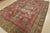 Farmhouse Tabriz Rug 9’1” X 12’4” Red Wool Vintage Distressed Hand-Knotted Carpet For Sale - Image 3 of 15