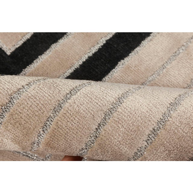 Modern Art Deco Rug by Carlos David Studio for Doris Leslie Blau. Size: 14'0" × 24'0" (426 × 731 cm) Infused with the bold...