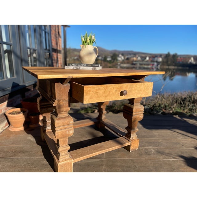 Antique Baroque Oak Table For Sale - Image 11 of 11