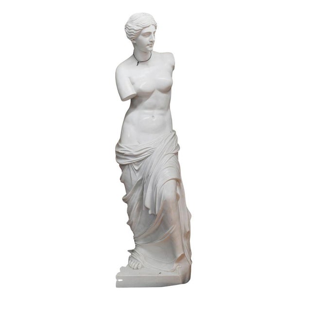 Very Large Venus De Milo Statue, 1980s, Marble For Sale - Image 6 of 6